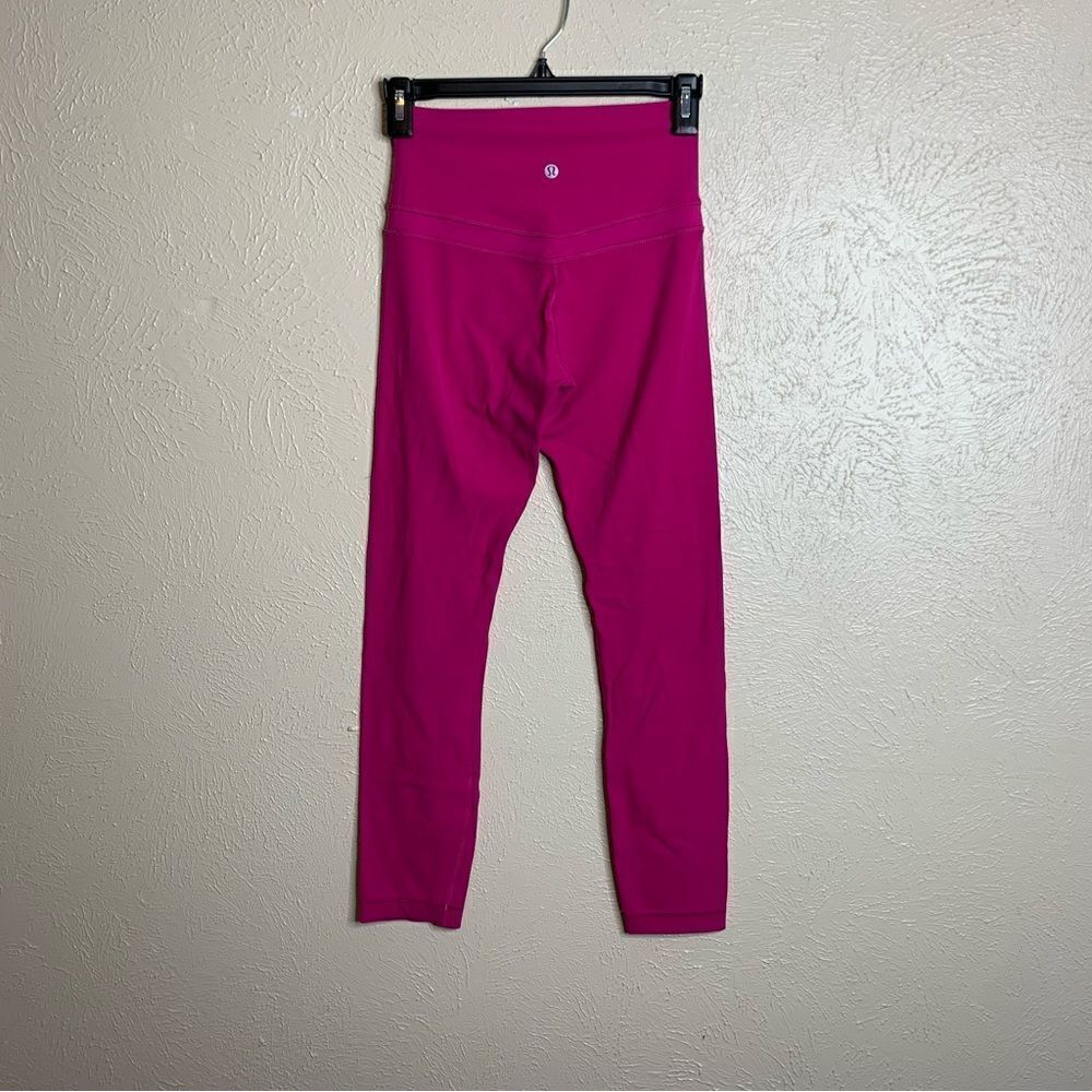 Lululemon original align legging raspberry‎ - image 4